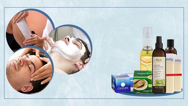 Rica Roll-On Wax FA + FL + UA + Bleach (Face & Neck) + 5 Min Head Massage