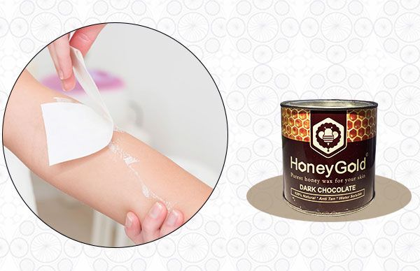 Half Arms with Honey Choco Wax