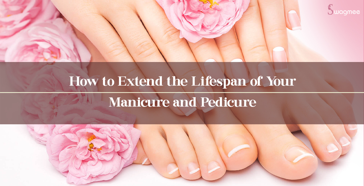 Best manicure and pedicure service at swagmee salon.