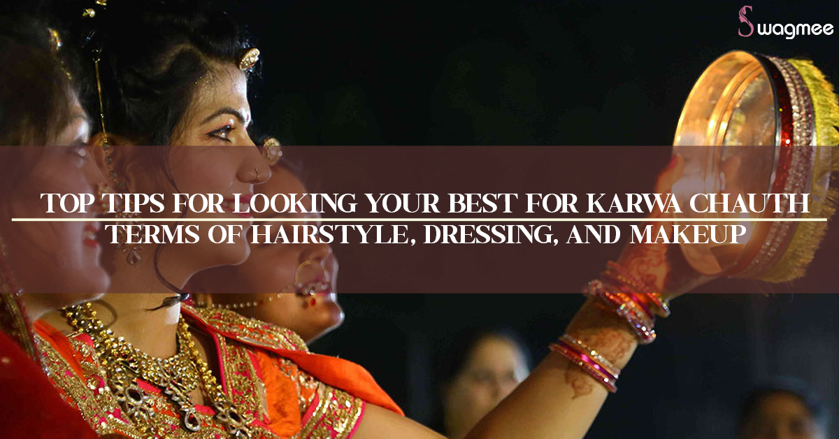 Easy and Glamorous Hairstyles for Karwachauth!