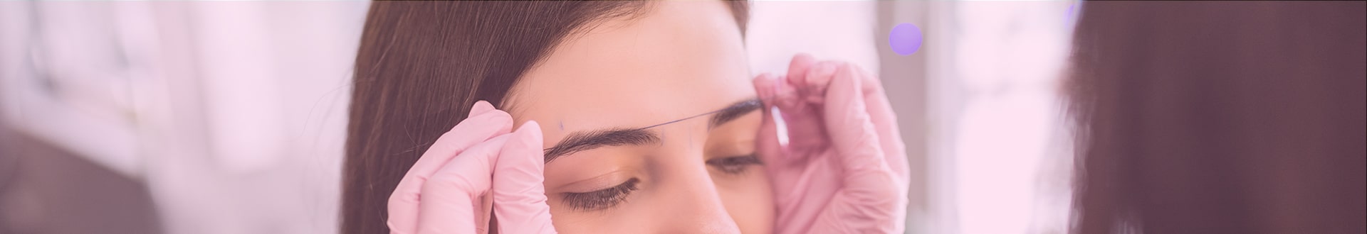 Forehead threading