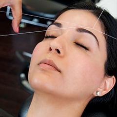 Forehead Threading